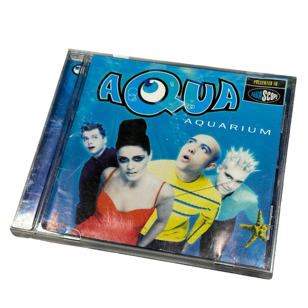 Aqua Aquarium CD 1997 MCA Records Barbie Girl Eurodance Pop MCAD-11705